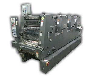 Four-color perfecting offset press